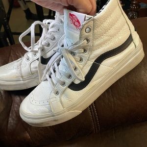 WHITE VANS BOOTS WOMEN